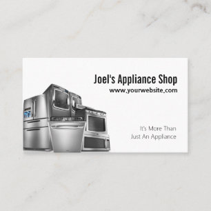 Affärskortet Appliance Shop, Installation, Repara Visitkort