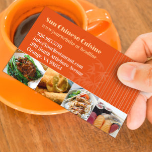 Affärskortet Asian Restaurang Visitkort