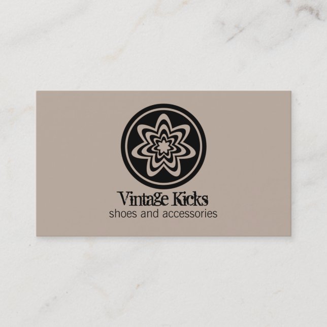 Affärskortet Återställning av funky, , Försenad Visitkort (Framsida)