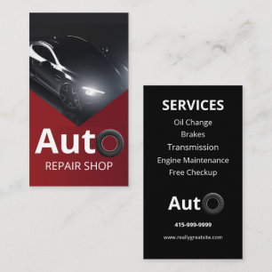 Affärskortet Automatisk reparation av professionel Visitkort