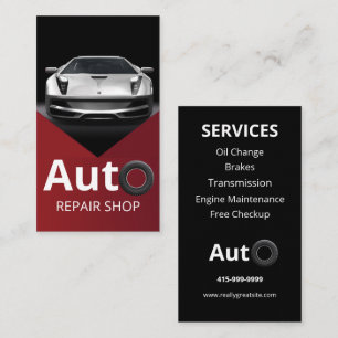 Affärskortet Automatisk reparation av professionel Visitkort