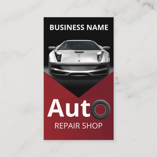 Affärskortet Automatisk reparation av professionel Visitkort (Framsida)