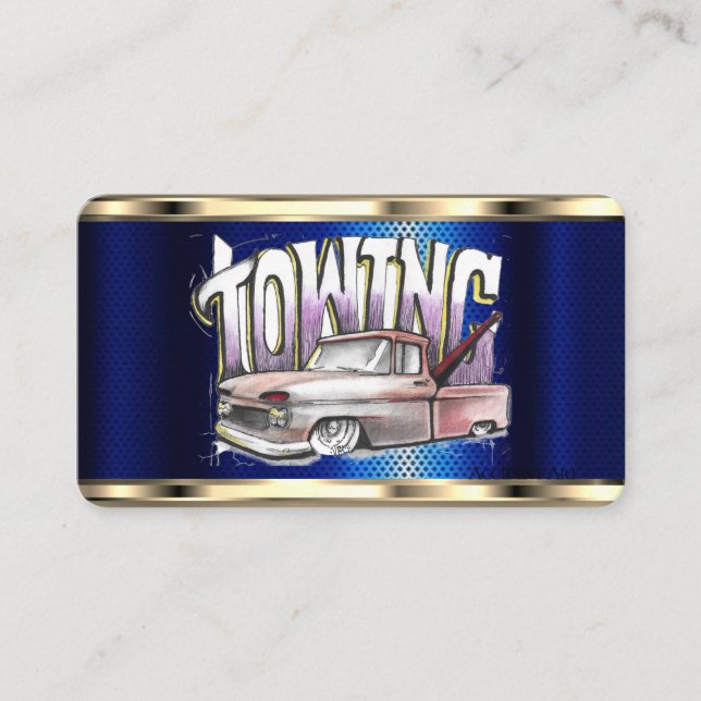 Affärskortet AutoTemplate Visitkort (Framsida)