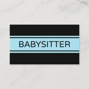 Affärskortet Babyvvakt Rand Visitkort