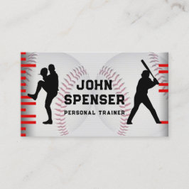 Affärskortet Baseball Coach Visitkort