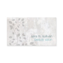 Affärskortet Beauty Salon Fold Simple Grunge