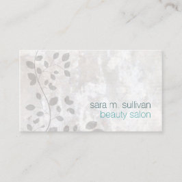 Affärskortet Beauty Salon Fold Simple Grunge Visitkort