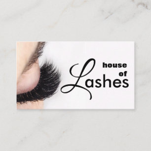 Affärskortet Beauty Salon Spa Lash Brows Visitkort