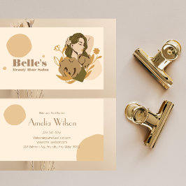 Affärskortet Beauty Salon Visitkort