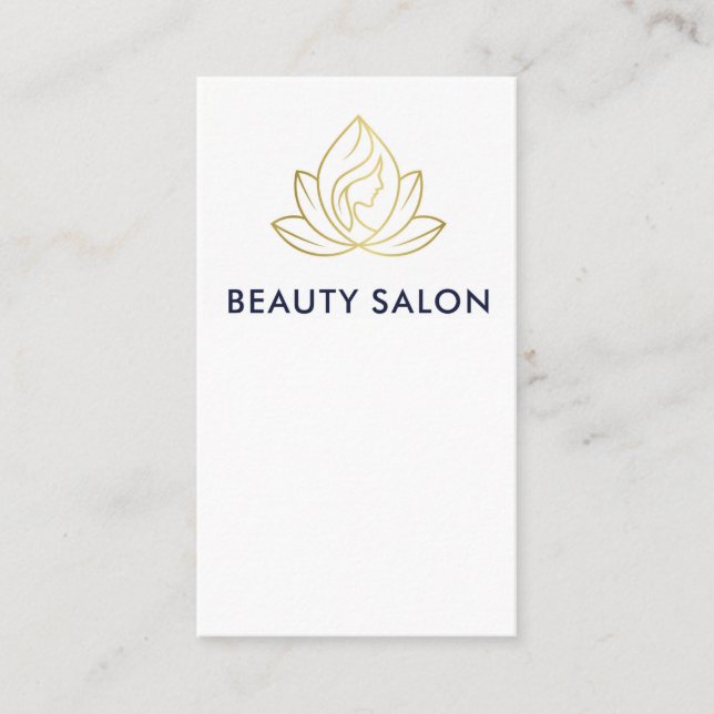 Affärskortet Beauty Salon Visitkort (Framsida)