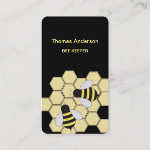 Affärskortet Bee Farm Bee Keeper Visitkort