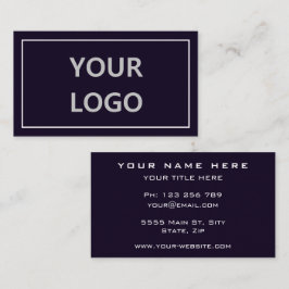 Affärskortet Befordra design, välj Färg Visitkort