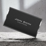 Affärskortet Black Carbon Fiber Chauffeur<br><div class="desc">Black Carbon Fiber Chauffeur Affärskort.</div>