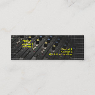 Affärskortet Blanda skrivbord Mini Visitkort