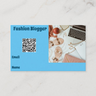 Affärskortet bloggare visitkort