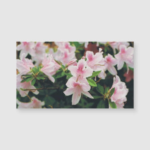 Affärskortet blommigt