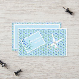 Affärskortet Blue CrocusHair Stylist