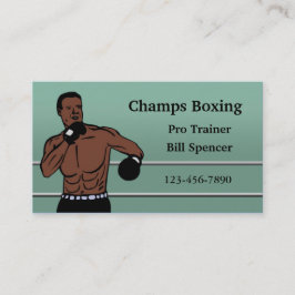 Affärskortet Boxing Visitkort