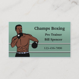Affärskortet Boxing Visitkort