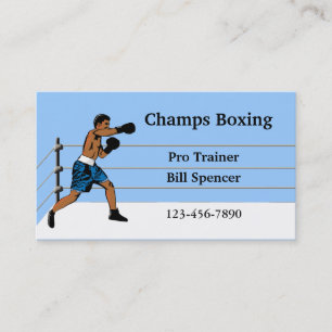 Affärskortet Boxing Visitkort