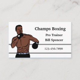 Affärskortet Boxing Visitkort