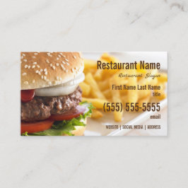 Affärskortet Bränning Visitkort