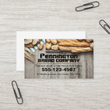 Affärskortet Bread Maker Company