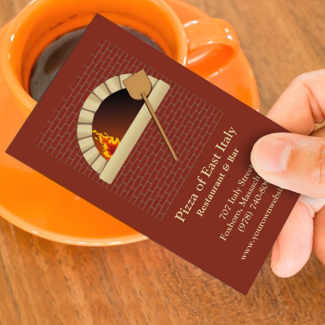 Affärskortet Brick Bakery Visitkort (Skapare uppladdad)