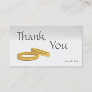 Affärskortet bröllop Tack Visitkort