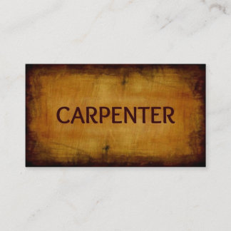 Affärskortet Carpenter Antique Brushed Visitkort