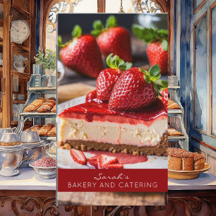 Affärskortet Catering i bakery Visitkort