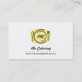 Affärskortet catering visitkort
