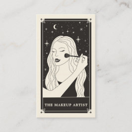 Affärskortet Celestial Makeup Artist Visitkort