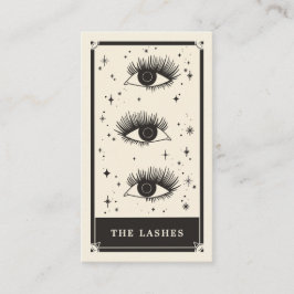 Affärskortet Celestial Tarot Lash Black Visitkort