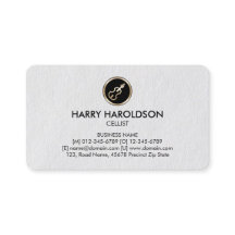 Affärskortet Cello Icon Cellist Premium