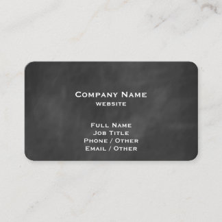 Affärskortet Chalkboard Dandelion Visitkort