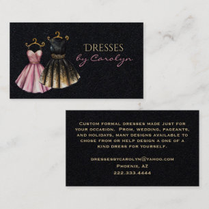 Affärskortet chic Dress Tailor Visitkort