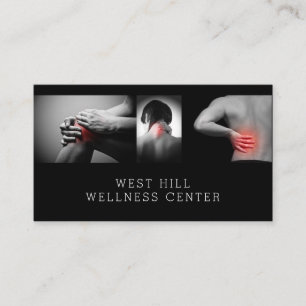 Affärskortet Chiroprator Health Visitkort