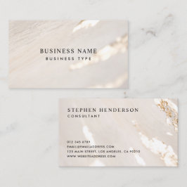 Affärskortet Classy Modern Gold Foil Professionell Visitkort