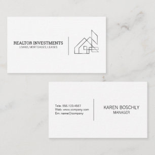 Affärskortet contemporary Real Gods Logotyp Design Visitkort
