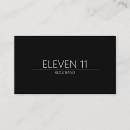 Affärskortet coola Band Musician Visitkort