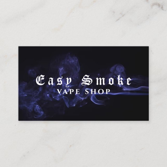 Affärskortet Corolful Smoke Vape Shop Visitkort (Framsida)