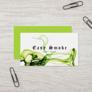 Affärskortet Corolful Smoke Vape Shop Visitkort