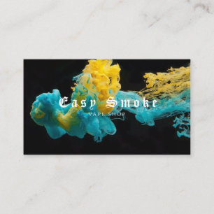 Affärskortet Corolful Smoke Vape Shop Visitkort