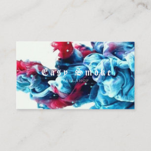 Affärskortet Corolful Smoke Vape Shop Visitkort