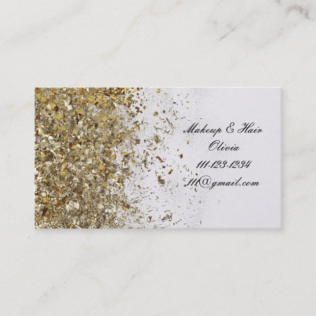 AFFÄRSKORTET COSMETOLOGIST VISITKORT (Framsida)