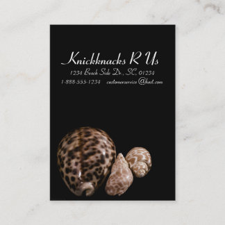 Affärskortet Cowrie Cones Visitkort