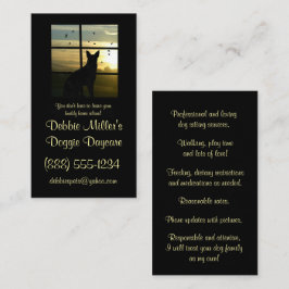 Affärskortet Cute Doggie Daycare Visitkort