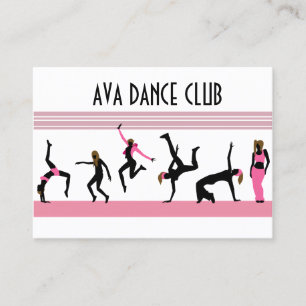 Affärskortet Dance Flyttar Visitkort