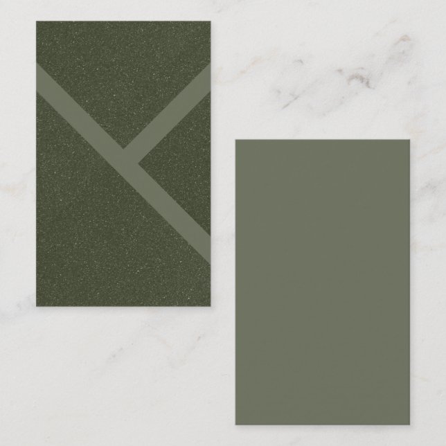 Affärskortet Design för diagonal anpassningsbar Mo Visitkort (Fram/baksida)